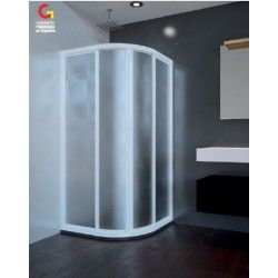 Mampara de Ducha Semicircular Modelo Paris Marca Doccia