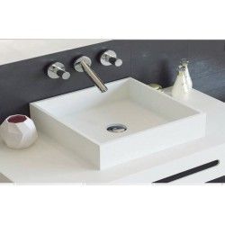 Lavabo Nero Blanco Solid y Volcán Surface