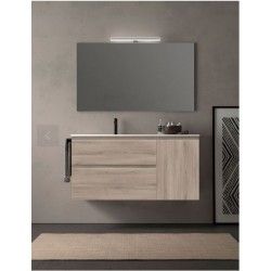 Mueble de Baño 80 cm. 2 Cajones + Puerta + 1 Lavabo...