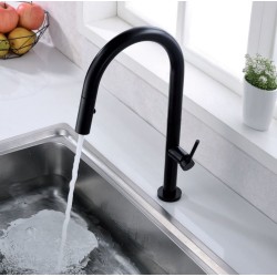 GRIFO COCINA SERIE SAMOA GCE017 NEGRO