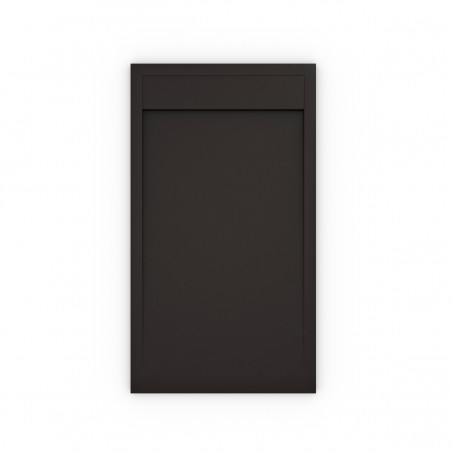 plato de ducha negro ambiente tapa negra