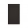 plato de ducha negro ambiente tapa negra