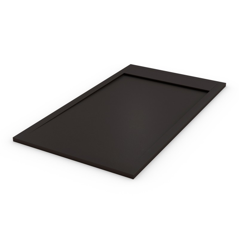 plato de ducha negro ambiente tapa negra