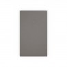 plato de ducha gris con rejilla gris
