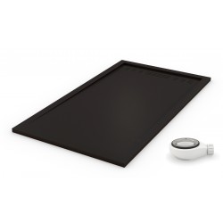 plato de ducha negro rejilla color negro