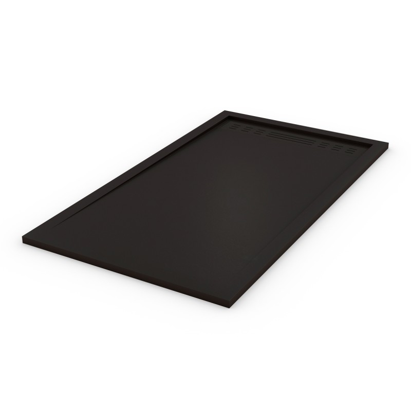 plato de ducha negro rejilla color negro