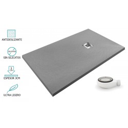 Plato de ducha Gris Hormigón AIRSTONE