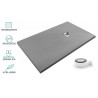 Plato de ducha Gris Hormigón AIRSTONE