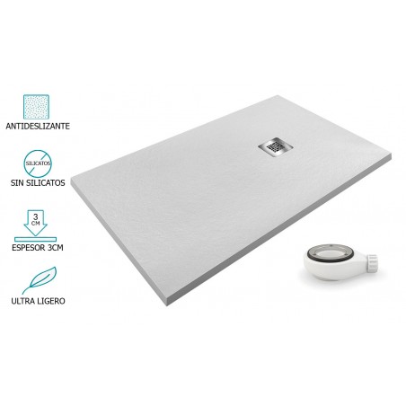 Plato de ducha Gris AIRSTONE