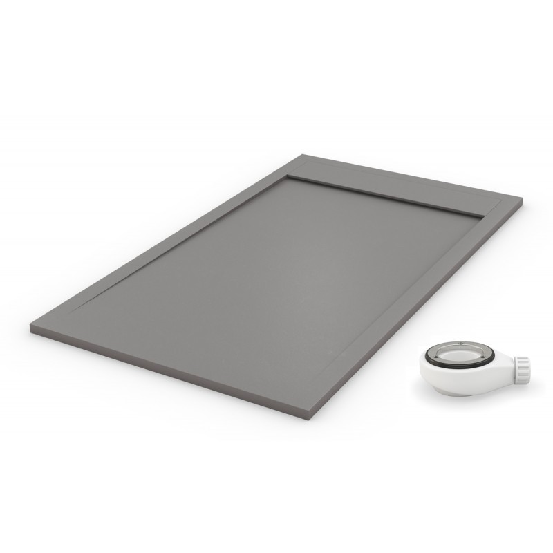 platos de ducha gris tapa gris
