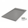 platos de ducha gris tapa gris